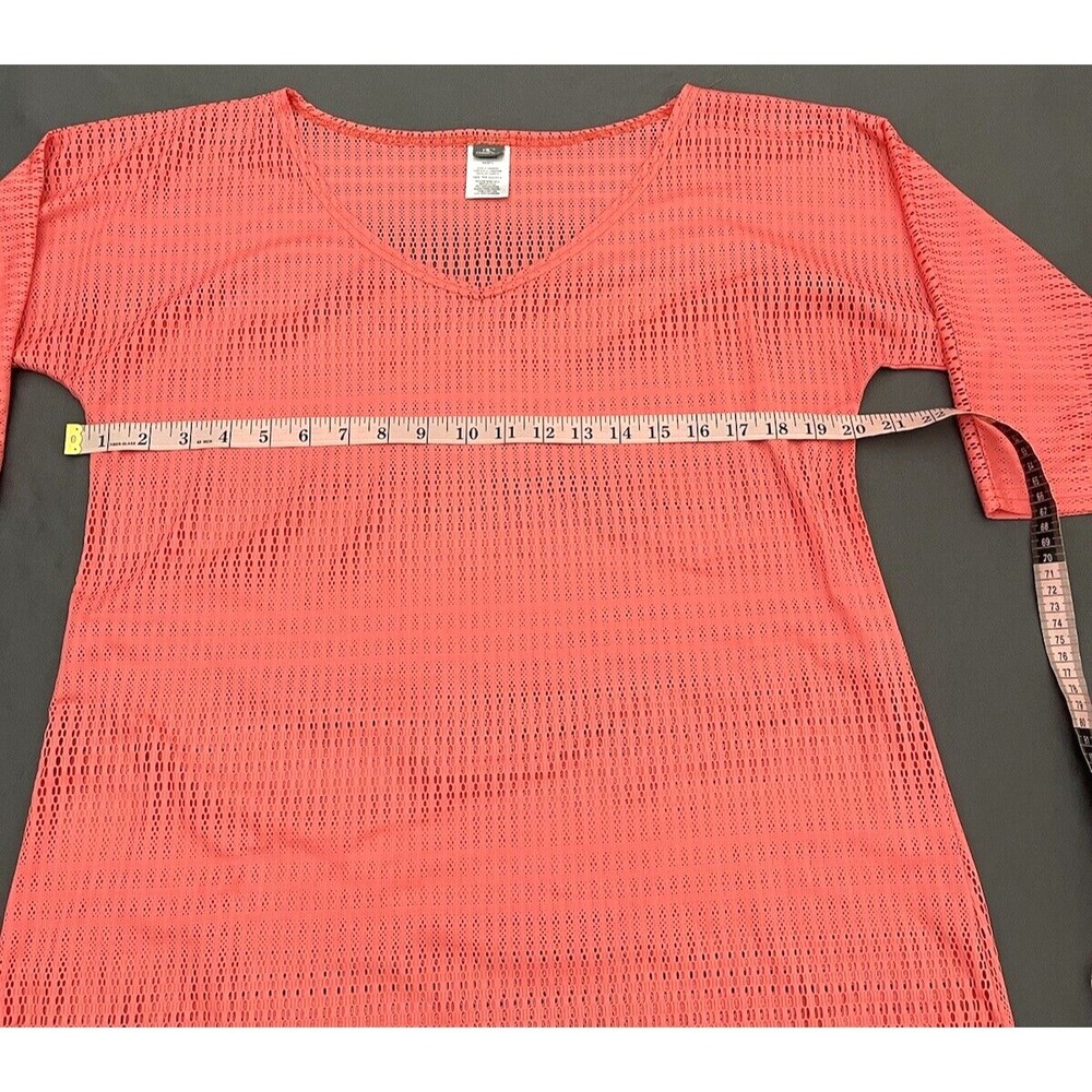 O'Neill Womens XS Coral Mesh Swimsuit Cover Up 3/4 Sleeve Lightweight - Picture 8 of 9